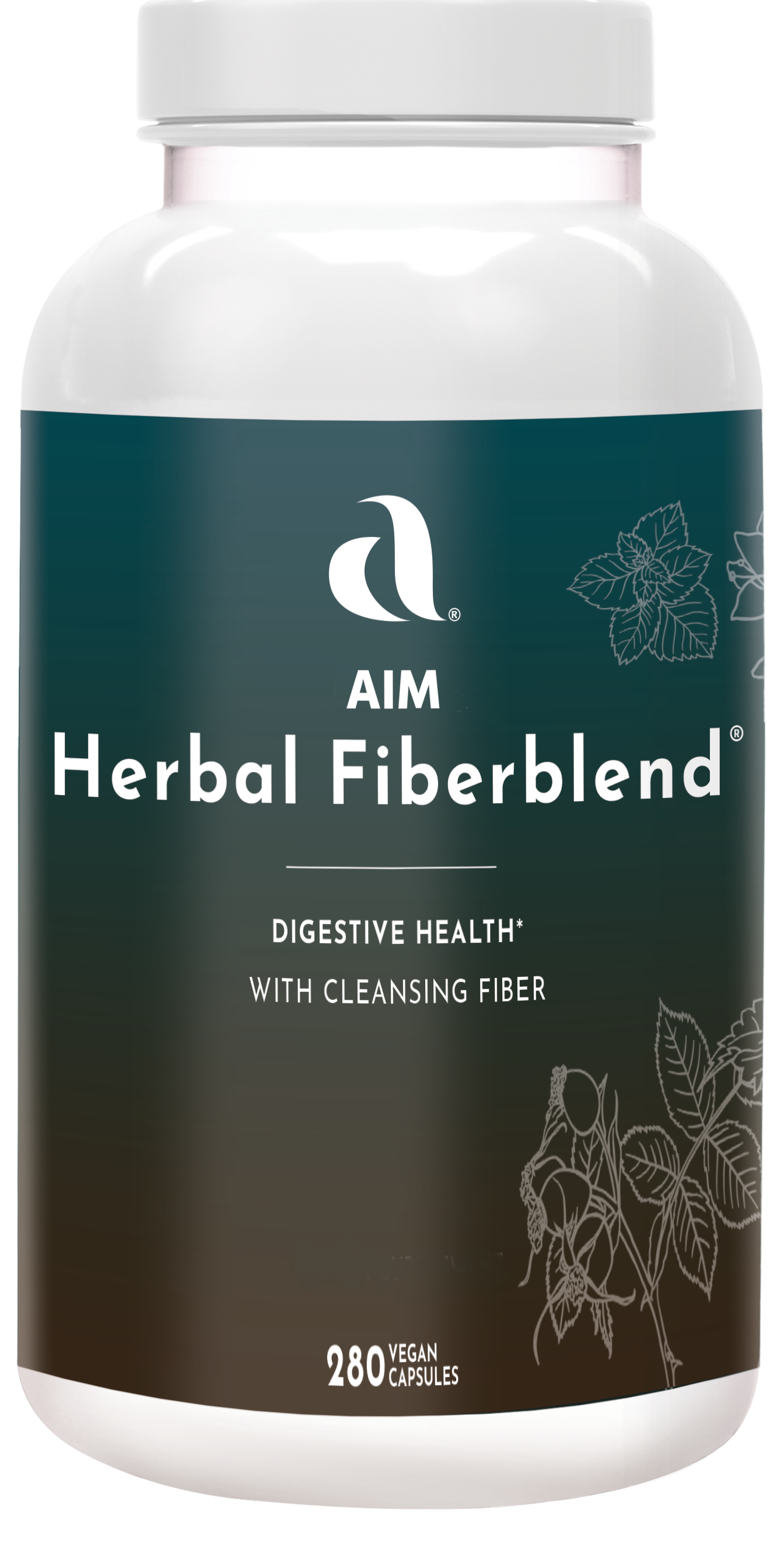 Herbal Fiber Blend Capsules (280 capsules)