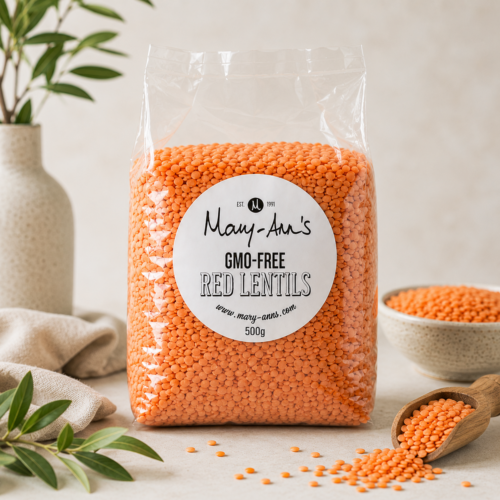 Red Lentils (5kg packed loose in plastic bag)