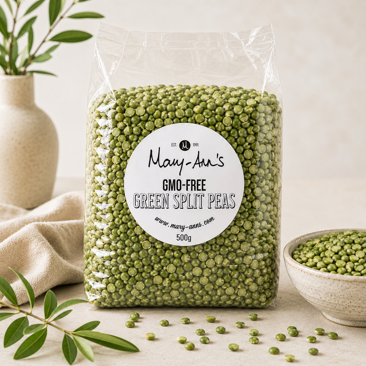 Green Split Peas (500g)