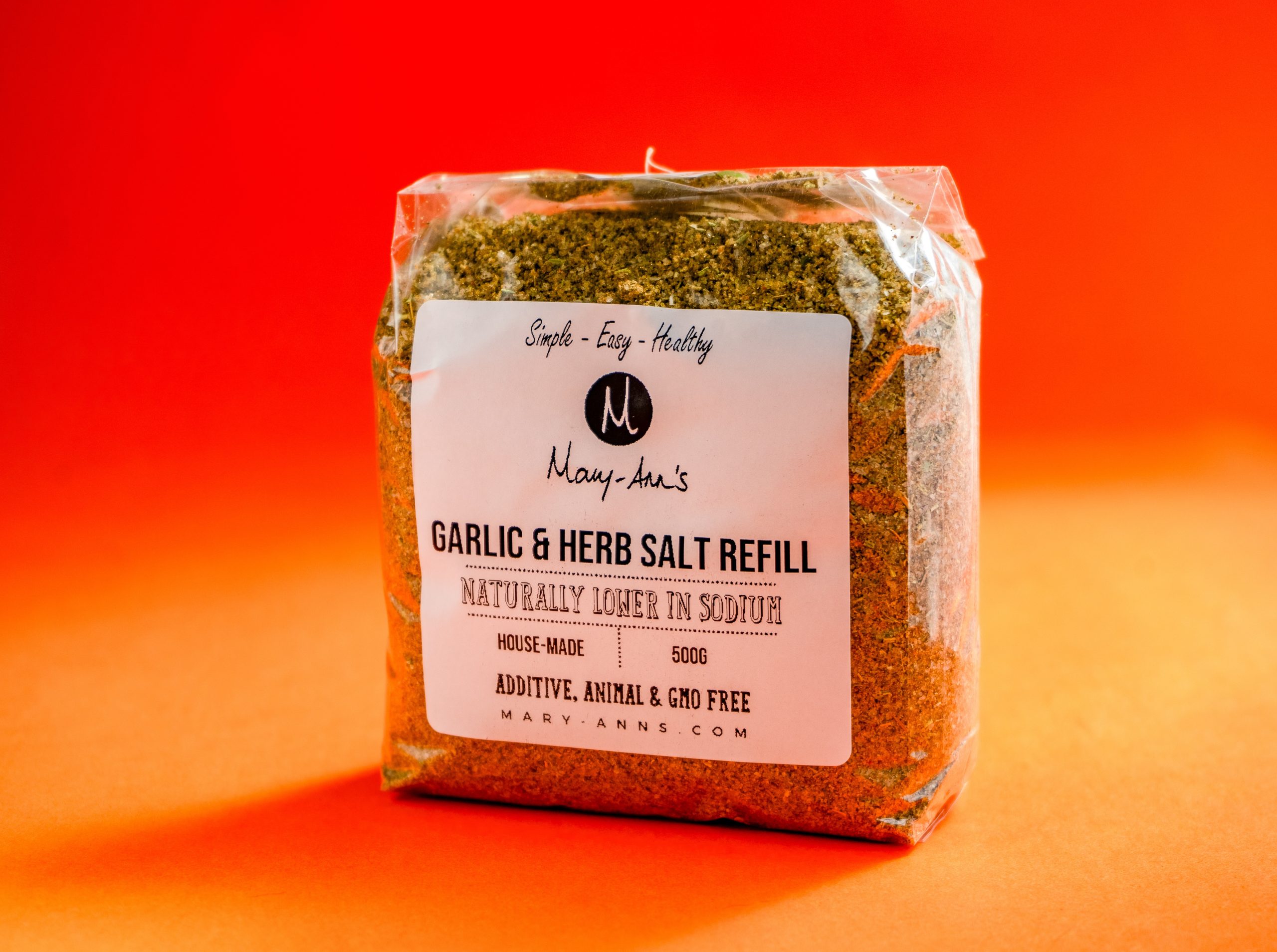 Garlic and Herb Salt - Refill Pack (500g)