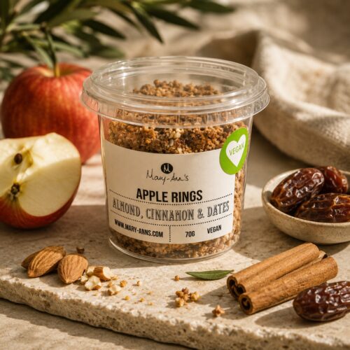 Apple Rings - Almond, Date Syrup & Cinnamon (70g)