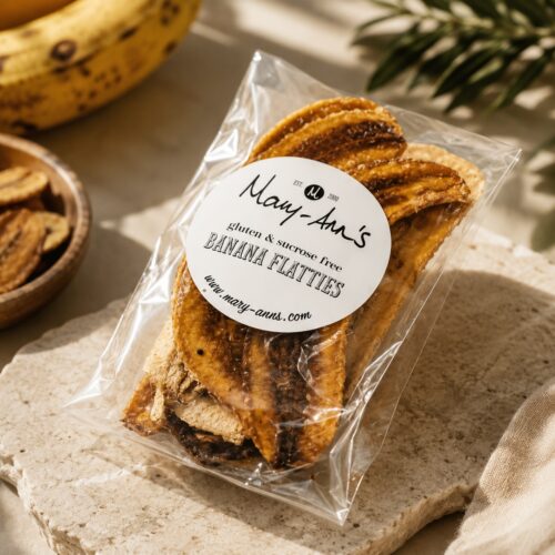 Banana Strips or Flatties Dried (80g)