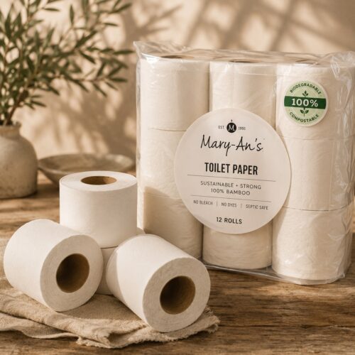 Toilet Paper Rolls 1-Ply (2 pack)