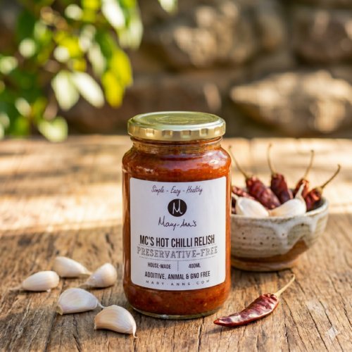 MC's Hot Chilli Relish (500ml)